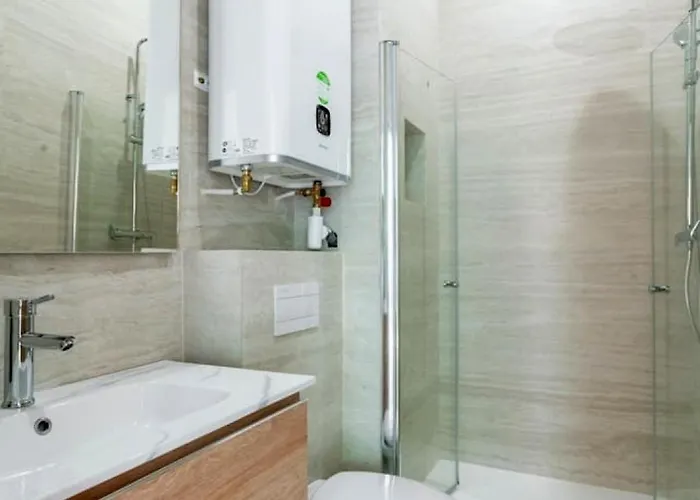 Elegant 2-room Air-conditioned - 17 Apartmán *